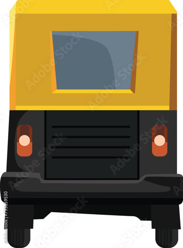 tuk tuk vector template design , White background