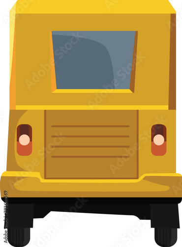 tuk tuk vector template design , White background