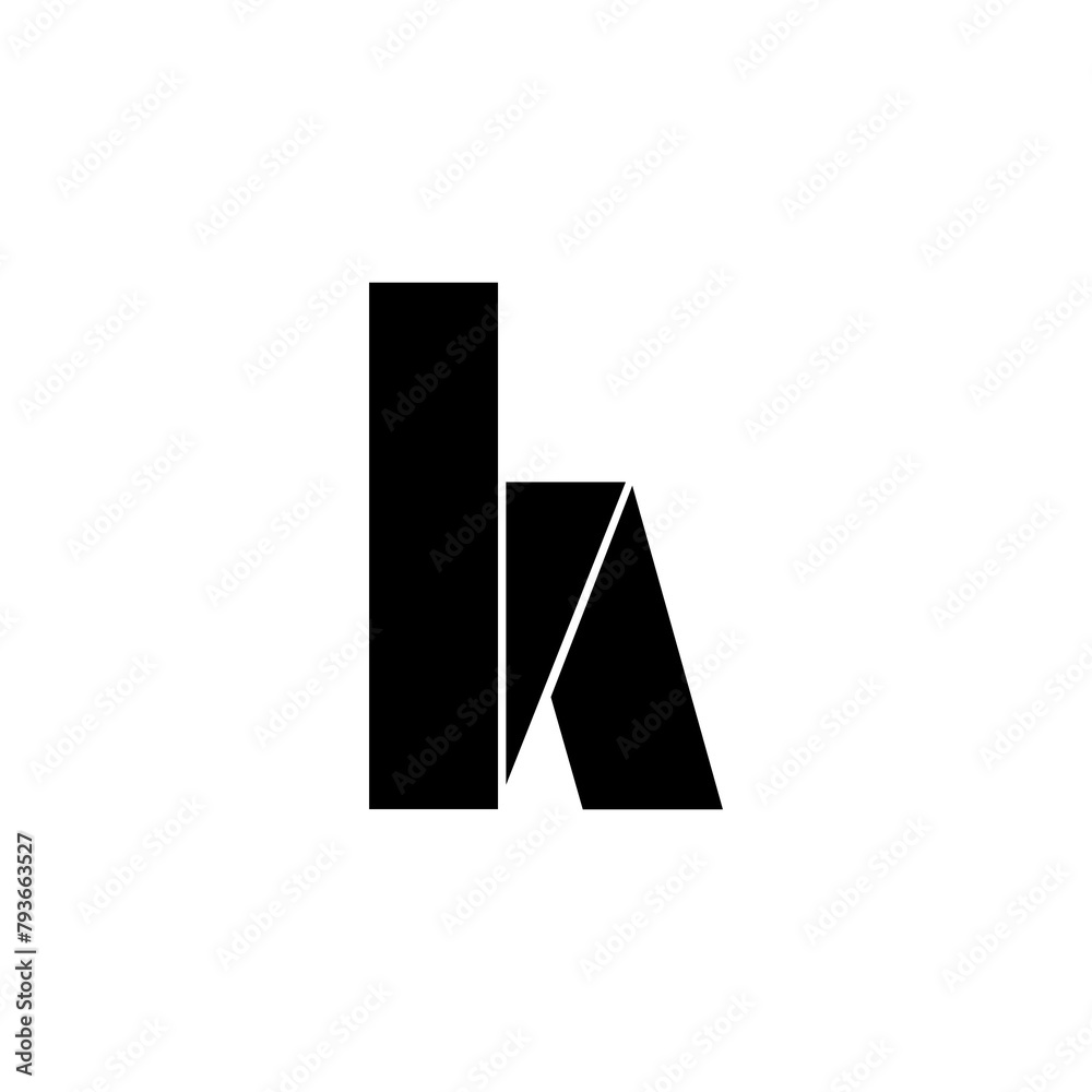 Black and white creative business company logo design Black and white creative business company logo design