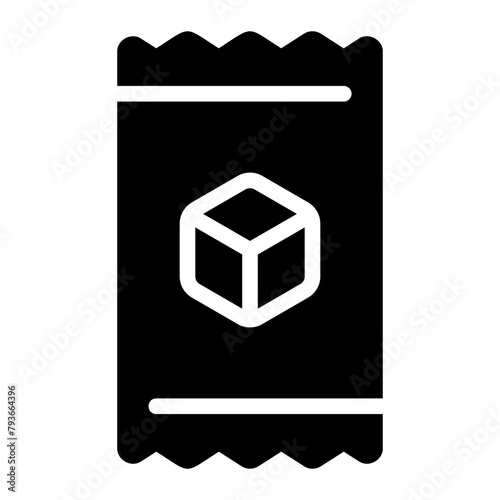 sugar glyph icon