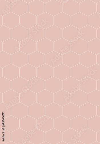 Fototapeta Naklejka Na Ścianę i Meble -  This is a background image of a hexagonal pattern.