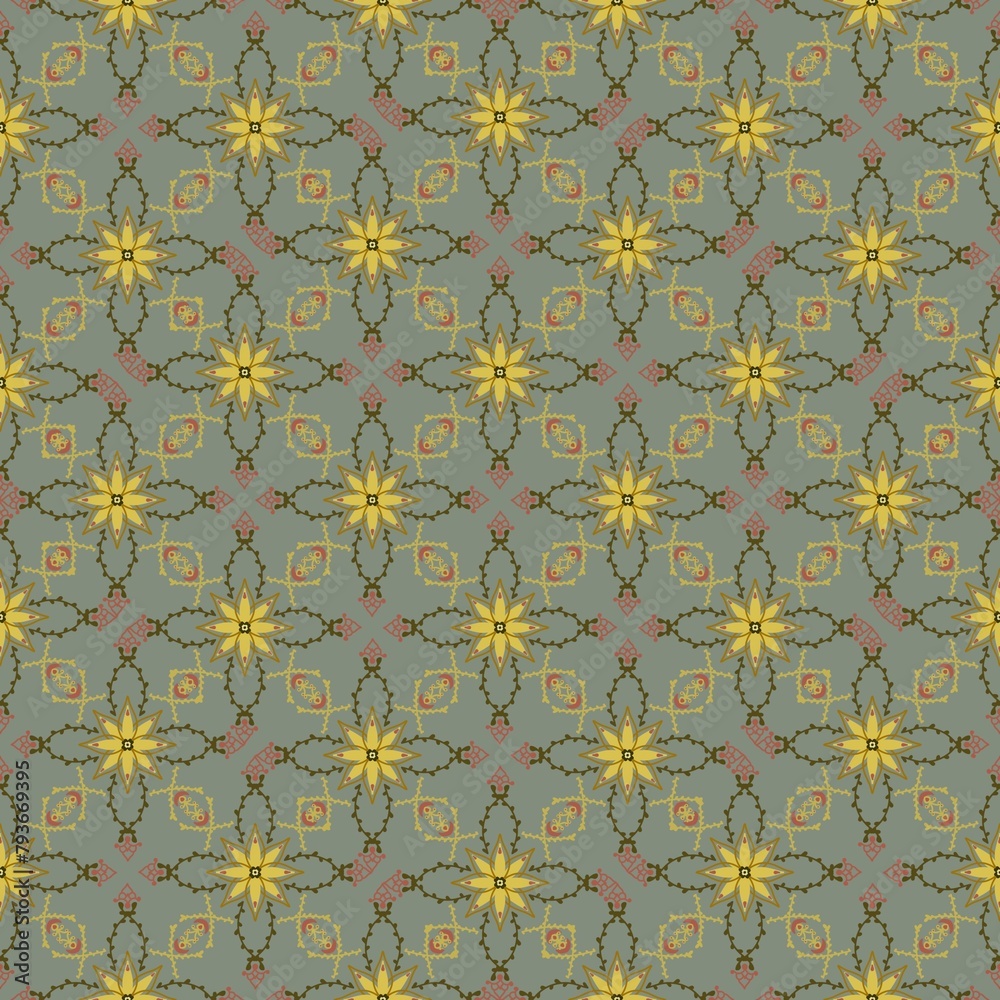 seamless pattern with flowers seamless pattern with flowers