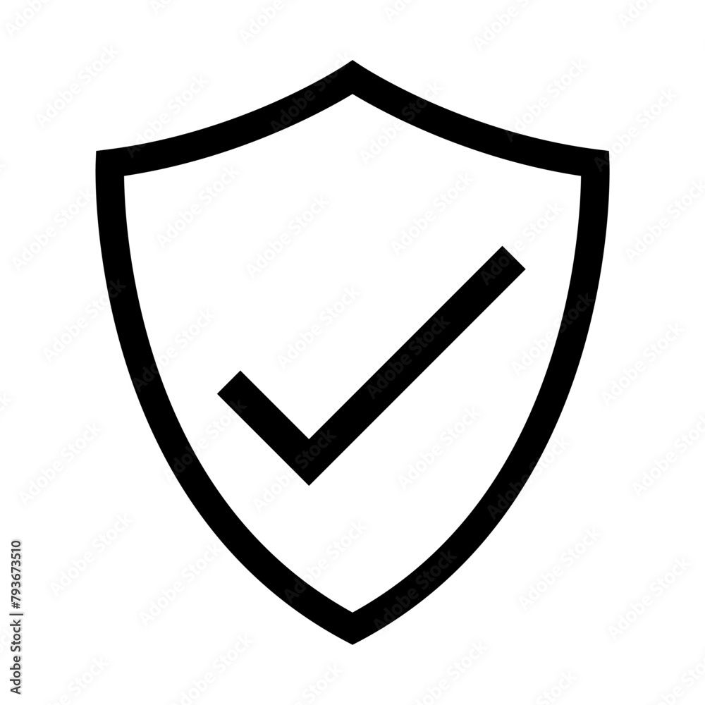 Shield vector icon security protection symbol for graphic design, logo, web site, social media, mobile app, ui illustration Shield vector icon security protection symbol for graphic design, logo, web site, social media, mobile app, ui illustration