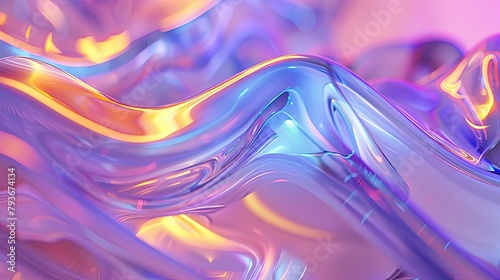 abstract liquid glass holographic backgrounds photo