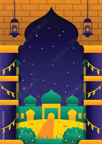 Islamic theme poster