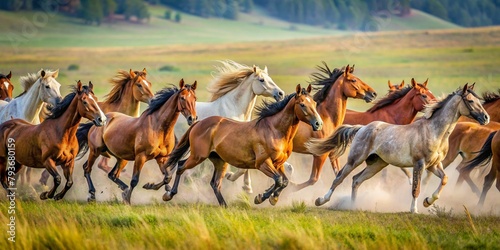 herd-of-horses-running-on-a-praire
