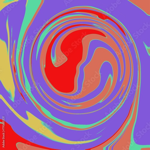 Bright dynamic background, colorful rainbow, wallpaper, wavy lines  colors
