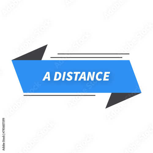 à distance bannière