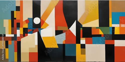 Art background, Suprematism...