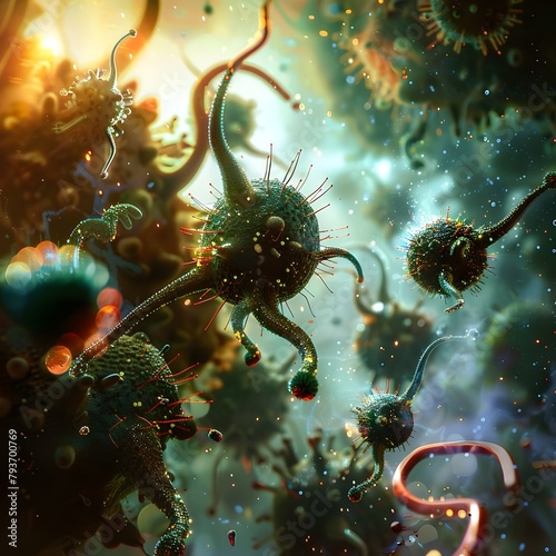 Alien Microbial Universe