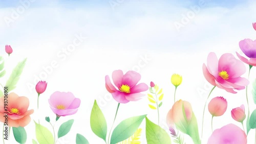 風に揺れる花