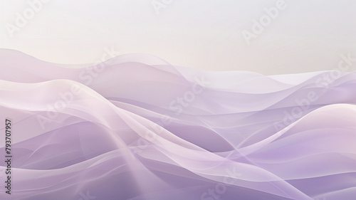 A minimalist canvas where layers of translucent dusty lavender and pale mauve merge, creating an abstract background that whispers of tranquility and understated elegance