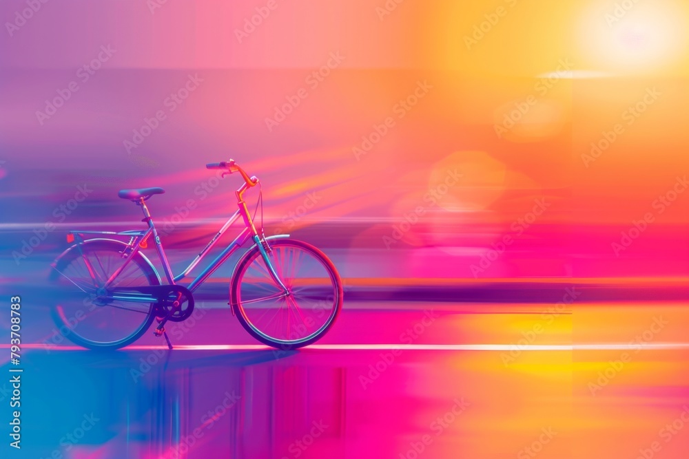 Fototapeta premium abstract background for National Bike to Work Day (USA) 