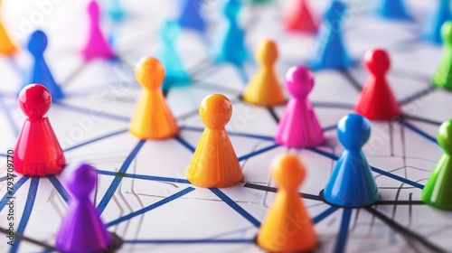 Amidst the fast-paced world of commerce, successful business people cultivate strong networks and forge meaningful connections, recognizing the power of collaboration in achieving collective goals.