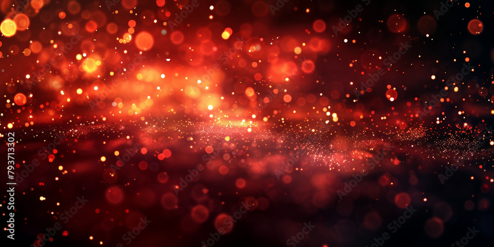 A dark red sky with stars and light particles in dark background. grainy texture,red background, Suitable for use as a backdrop in music videos, club promotions, or abstract design projects A dark red sky with stars and light particles in dark background. grainy texture,red background, Suitable for use as a backdrop in music videos, club promotions, or abstract design projects