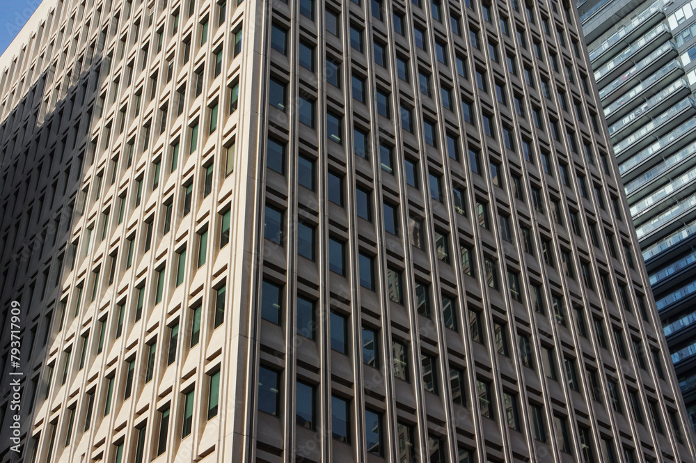 Detail of skyscraper windows. Office Building Detail of skyscraper windows. Office Building