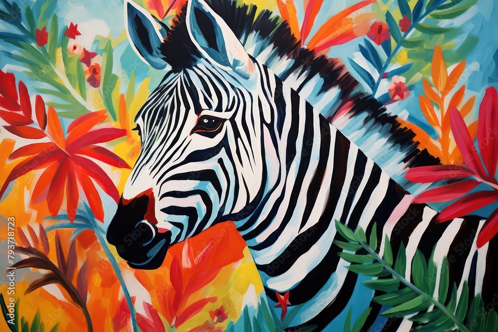 zebra and background zebra and background