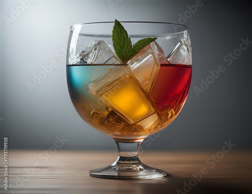 Cocktail im Glas © DeMitoBella