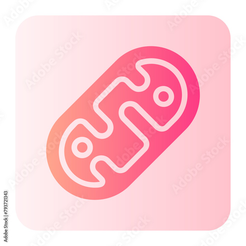 mitochondria gradient icon