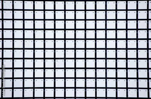Wallpaper Mural Geometrical black and white square background. Torontodigital.ca
