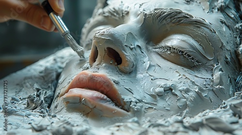 Capture the essence of innovation with a close-up of a 3D rendering in progress, where digital sculptors breathe life into virtual clay, shaping worlds yet to be explored.