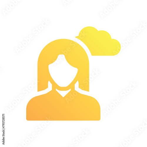 Meteorologist vector icon