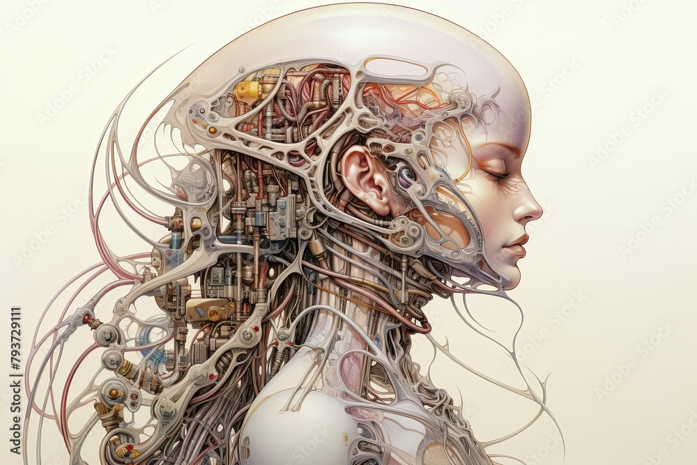 Cybernetic Organism Illustrations: Futuristic Bionic Human Artwork Collection Cybernetic Organism Illustrations: Futuristic Bionic Human Artwork Collection