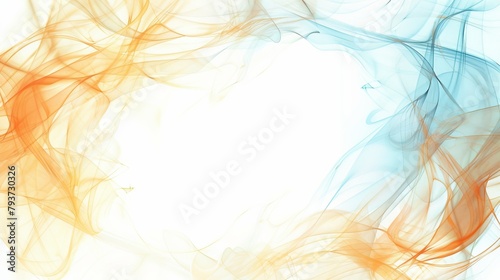 abstract background with grass  energy fiber picture frame  picture frame  white background  graphics  Generative Ai.