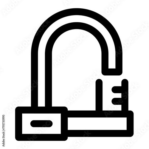Lock for Bicycle Security and Theft Prevention