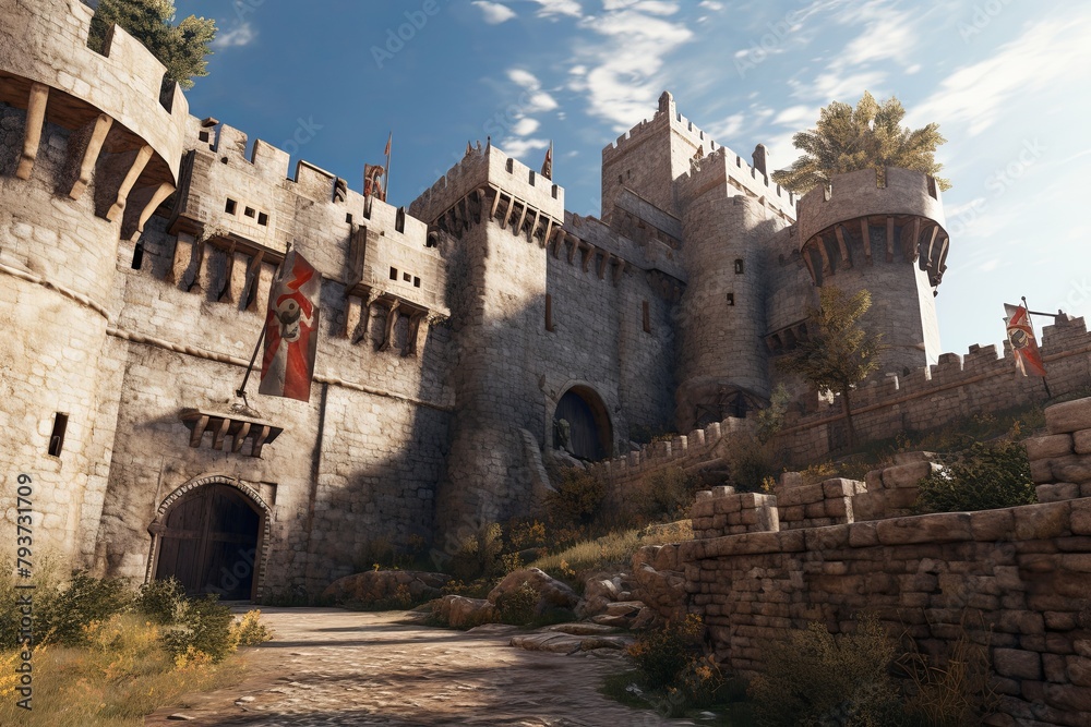 3D Crusade Historical Tours: Explore Medieval Castle VR Experiences