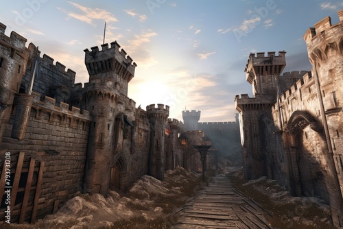 3D Crusade Historical Tours: Immersive Medieval Castle VR Experiences