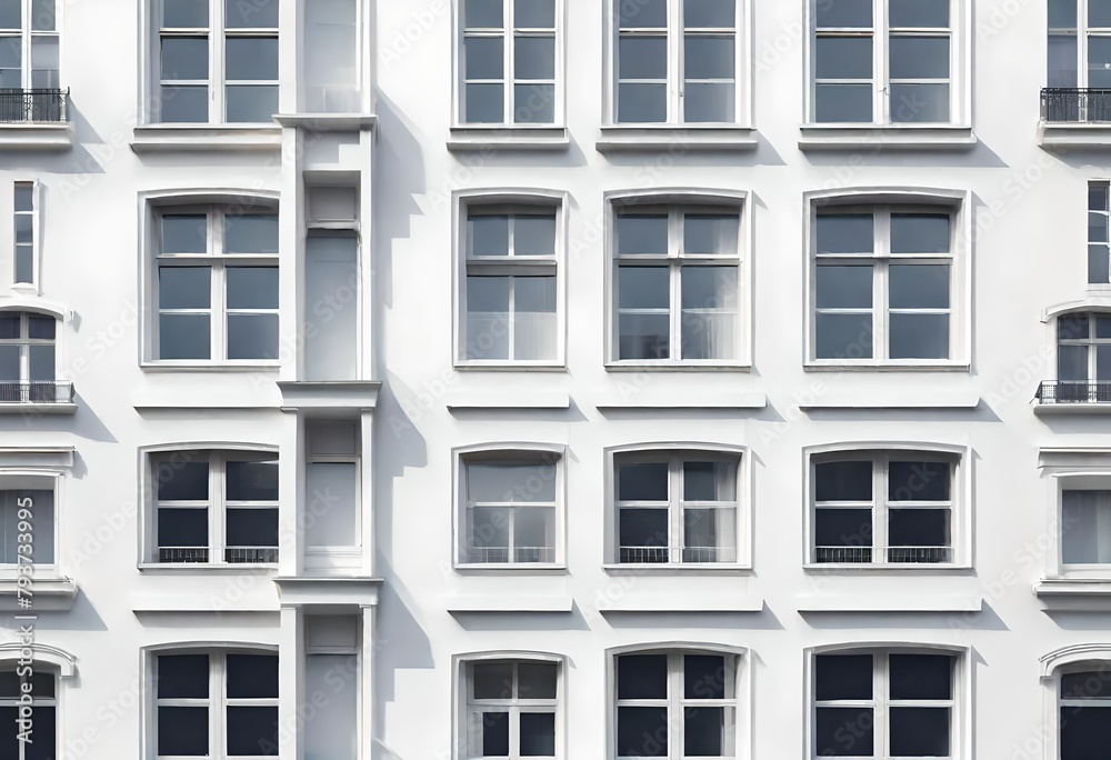 windows of a building windows of a building