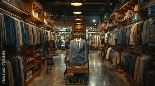 Retail haven of attire offers the latest trends for modern shoppers’ delight.