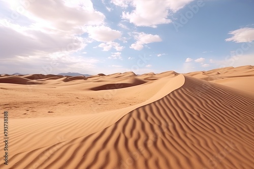 Dune Delight  Majestic Desert Dune Time-Lapse Rain Visuals