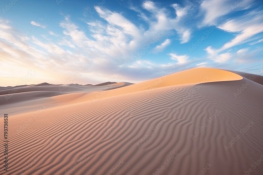 Time-Lapse Desert Dune Videos: Fast-Moving Cloud Shadows on Dunes