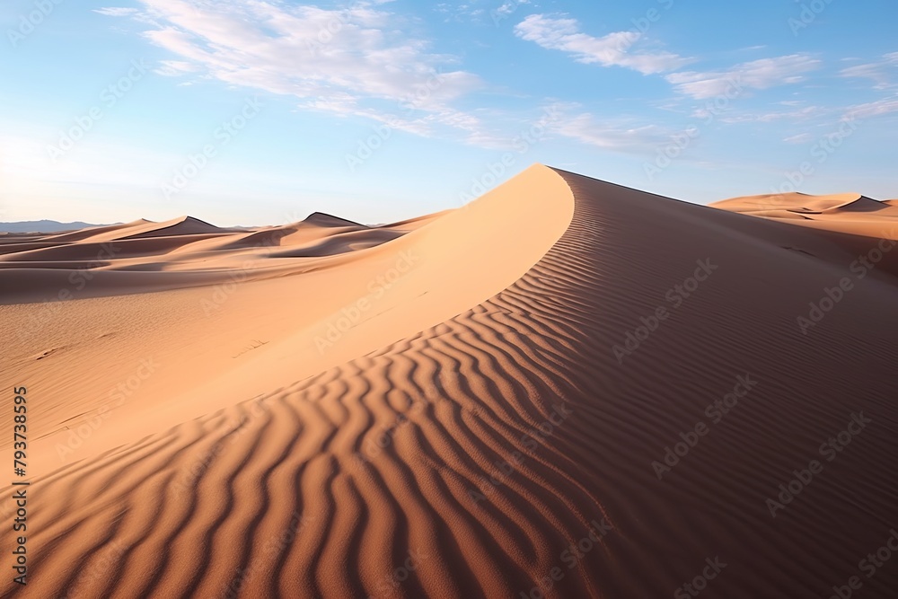 Time-lapse Mirage: Mesmerizing Desert Dune Videos created with Mirage Effects in Desert Heat