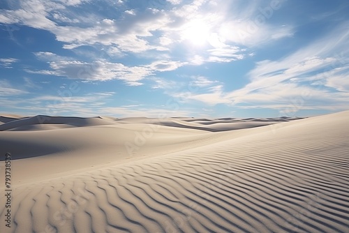 Fast-Moving Cloud Shadows: Time-Lapse Desert Dune Videos