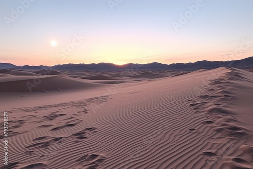 Desert Dune Time-Lapse Spectacle: Full Moon Night Landscapes in Motion