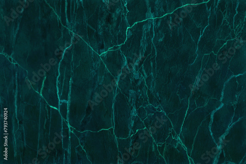 Dark green marble texture background with high resolution, top view of natural tiles stone in luxury and seamless glitter pattern. © Nattha99