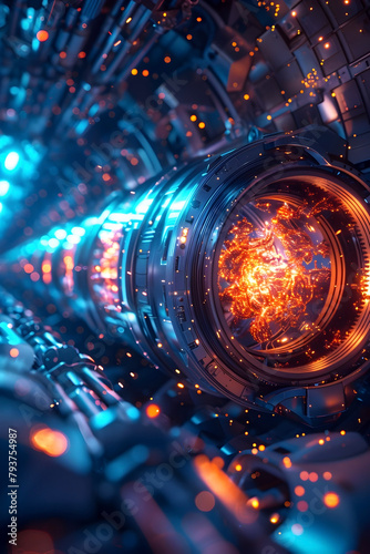 Exploring the Captivating Intricacies of Fusion Energy Technology:A Hypnotic Close-Up Glimpse into the Future