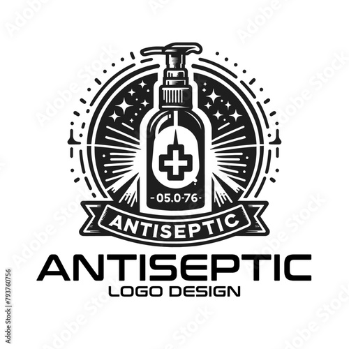 Antiseptic Vector Logo Design