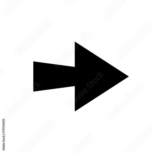 Free Download The arrow icon is set to a large black set. Arrow icon. Collection of vector arrows. Arrow. Cursor. Modern simple arrows. Isolated on a blank and editable background. - GFXLoad