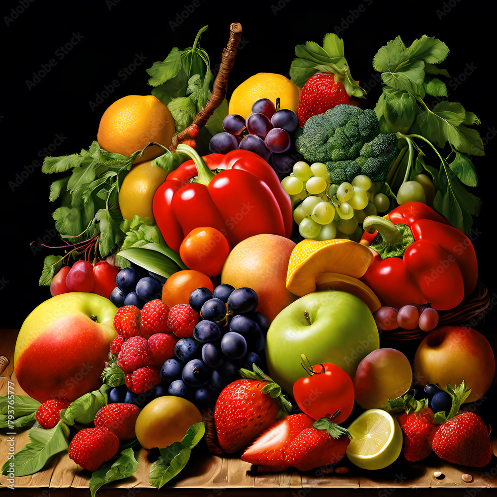 fruit and vegetables fruit and vegetables