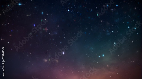 stars and clouds  ai generated