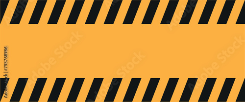 yellow black white red color road lane vector icon warning sign, vector icon