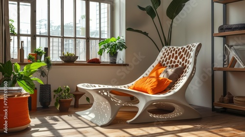 With 3D printing becoming commonplace, furniture and clothes could be downloaded and instantly materialized in your home, reducing waste and clutter