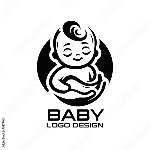 Baby Vector Logo Design
