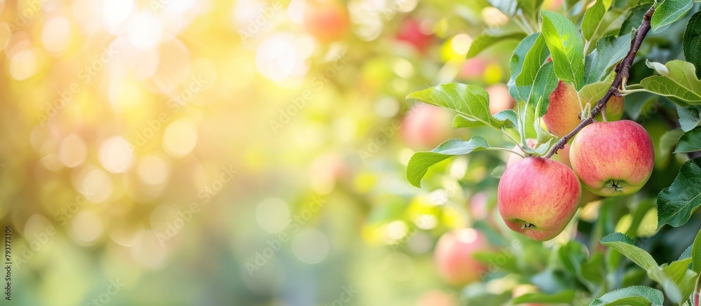 portrait of apple plantation portrait of apple plantation