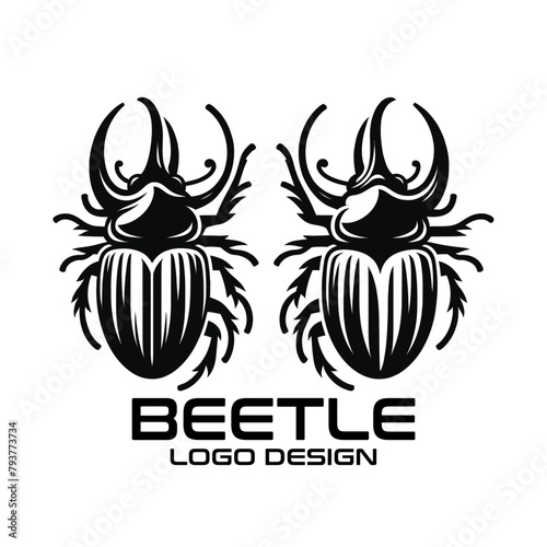 Beetle Vector Logo Design