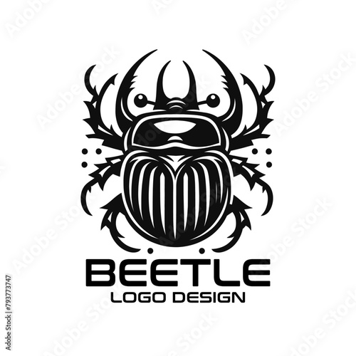 Beetle Vector Logo Design